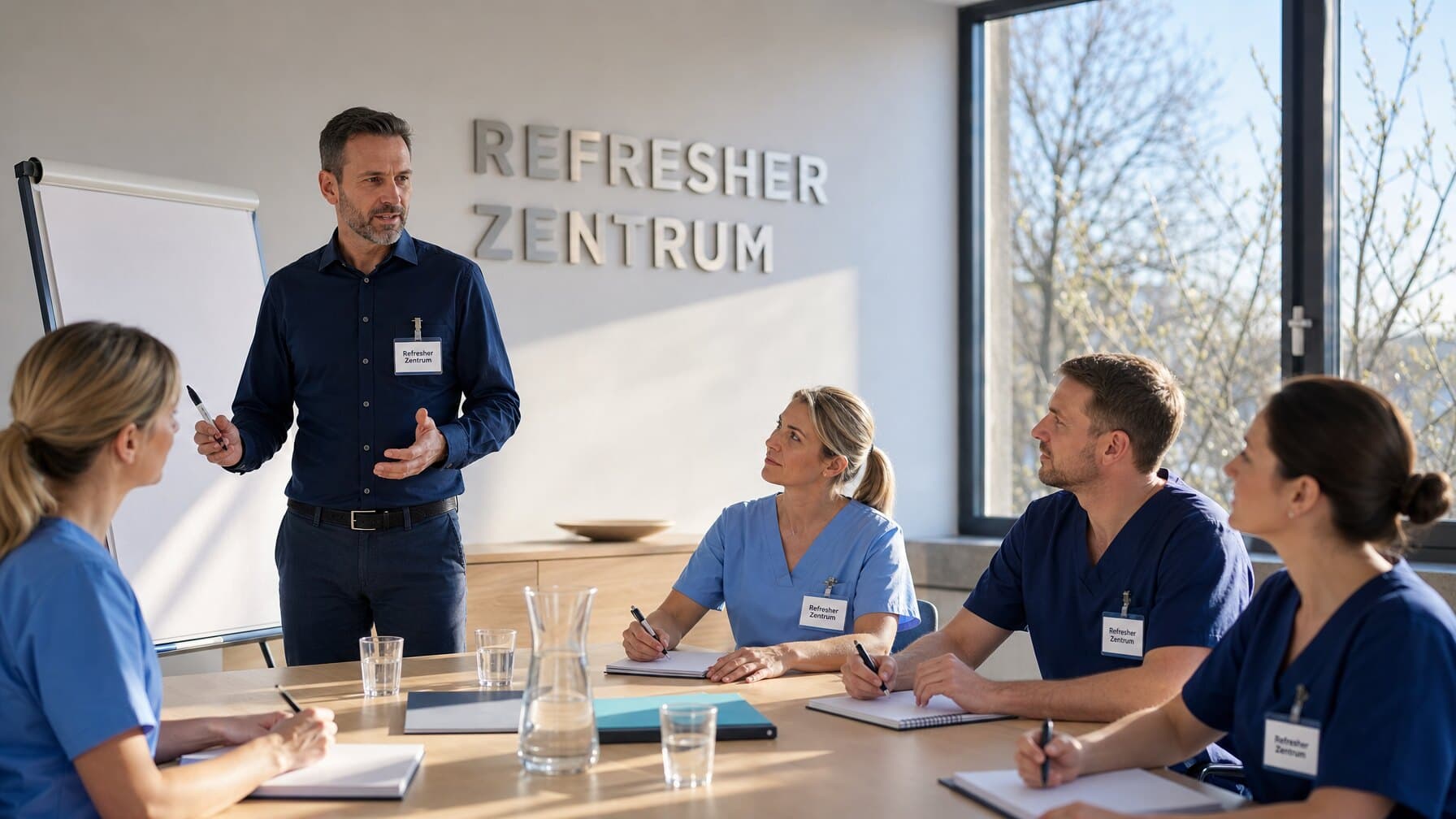 Refresher Kurs für Praxisanleitende im Februar 2027, 24 Stunden Pflichtfortbildung online live