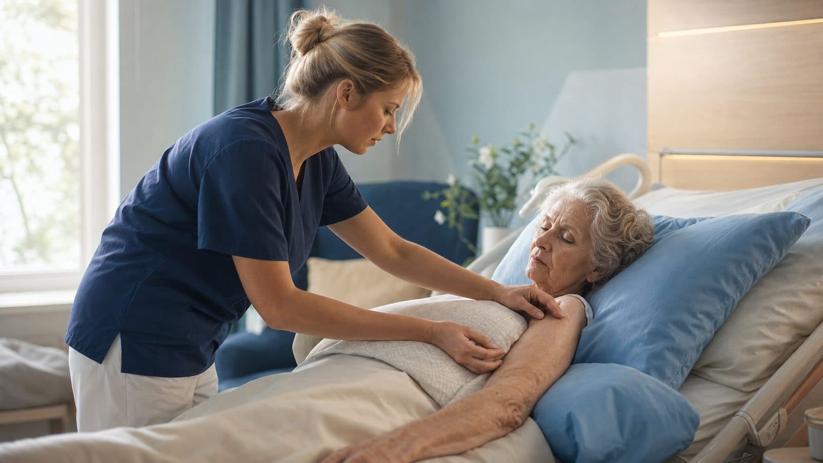 Thema Dekubitusprophylaxe im Pflegeexamen