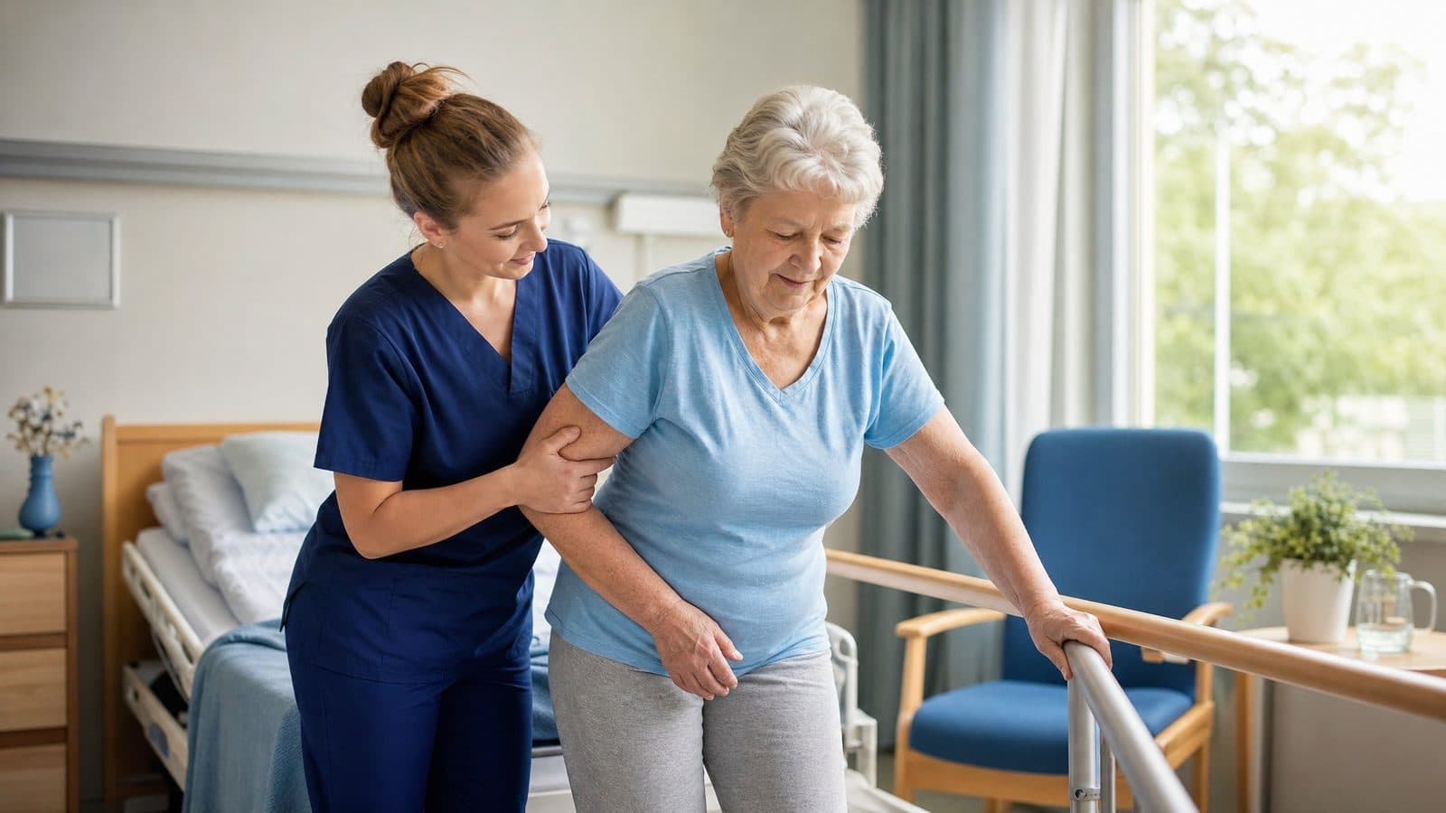 Thema Schlaganfall im Pflegeexamen