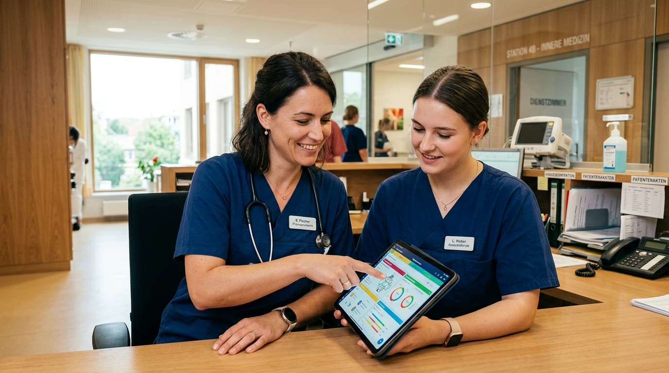 Digitale Kompetenz in der Praxisanleitung