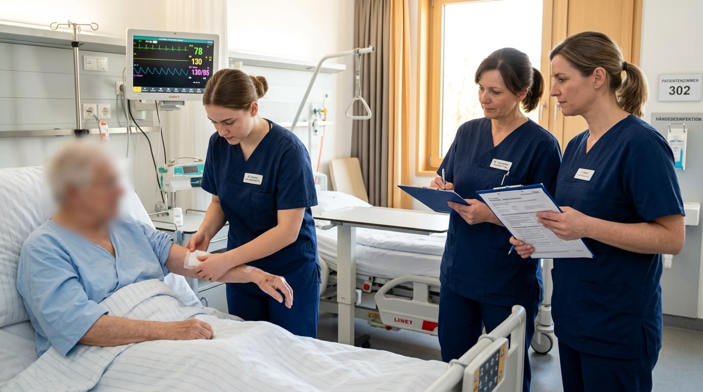 Prüfen und Bewerten in der Pflegeausbildung